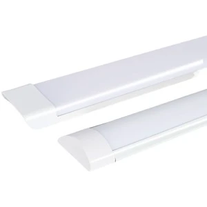 Led Tri Proof Purification Light Tube 31W 40W Ultra Thin Strip Linear Light For Commercial Office Use
