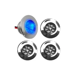 Simoni Racing Blue LED Sideskirt Outlet Auto Exterior Lighting Product Model 7.93