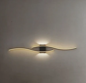 Indoor Strip Linear Decorative Light Highlight Luxury Sconce Long Wall Lights Wall Mount Lighting