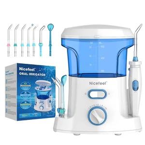 Large Capacity 600ml Professional Oral Irrigator 10 Modes 7 Jet Tips Water Flosser Water Pick Dental Oral Irrigator