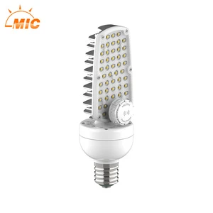 High Lumen LED Retrofit Street Light Bulb B22/E39 Base Horizontal Corn Lamp for Post Top and Shoebox Fixtures