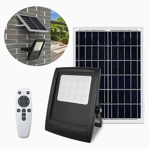 IP65 High Lumen High Brightness LED Solar Floodlight Outdoor Waterproof for Lawn Park Square Factory Lighting