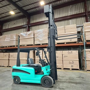 Electric Forklift Truck 2 Ton CPD20 60V Lithium-Ion Battery Two-Stage Mast 3-9m Lifting Height Mini Stacker Woerkai 12 Months