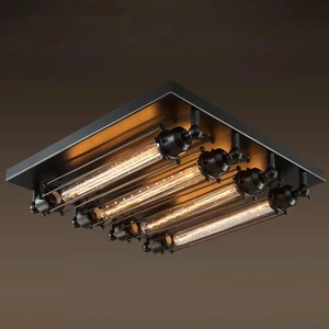 Loft Country Retro Nostalgic Restaurant Bar Corridor Aisle Industrial Style Alcatraz Wall Lamp