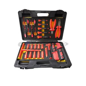TAIWAN CALIBRE Automotive Tools 27pc 1000V VDE Insulated Electrician Tool Set