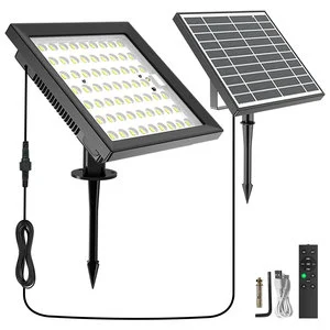 Solar Chandelier Warehouse Shed Light LED Gazebo Lighting Waterproof Garden Patio Corridor Chandelier LED Light 20W