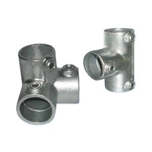 Cast Iron Key Clamp Fittings Greenhouse Key Clamp Fittings For Pipe 48mm