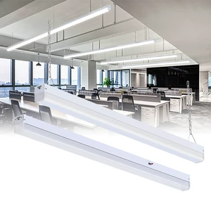 Guangdong Factory's Architectural Linear Suspension Lighting 3000-5000K LED Linear Fixture with Battery Backup Direct Source