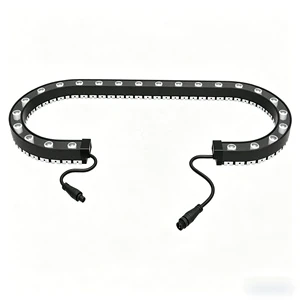 360 Bendable LED Wall Washer Strip 24W High Power 25 /35 Degree Beam Angle Ip67 Exterior Building Contour 3 Years Warranty