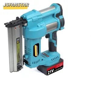 Handheld Brushless Electric Nail Gun Straight Impact Woodworking Finish Staple Gun Power Tool