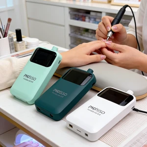 30000RPM Rechargeable Cordless Nail Drill Portable Professional Electric Nail Grinding Machine For Acrylic Gel Nails Polishing