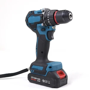 Professional Rechargeable Battery Powered Tools Adjustable Torque Cordless Screwdriver Handheld Electric Impact Drill