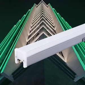 Outdoor Waterproof IP65 Aluminum LED Programmable Linear Light Landscape Architectural Contour Lighting Customizable Designs