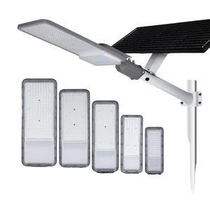 Energy-saving Street Lamp with Remote Control Integrated Solar Panel High-efficiency LED Solar Street Light for Outdoor Road