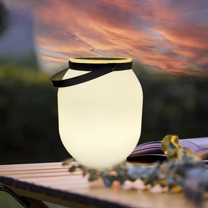 Energy Saving Led Outdoor Decorative Solar Powered Garden Lamp Pe 16 Colors Rgb Atmosphere Small Portable Other Solar Lights