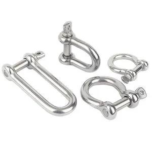New Design Galvanized Stainless Steel Bow Shackle for Marine Rigging Lifting Japan Type