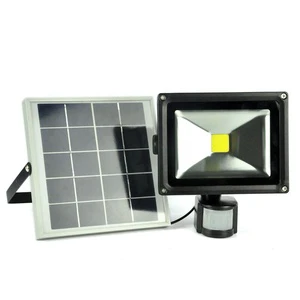 20W 30W 50W Solar Power LED Flood Light Waterproof Outdoor Reflector Exterior Portable Solar Energy Floodlight 3000K Spotlight