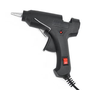 Mini Size Hot Melt Glue Gun Upgraded Version Black Mini Szie Corded Professional Hot Melt Glue Gun for Student