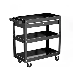 Heavy Duty Steel Rolling Mobile Tool Wagon OEM/ODM Customizable Modern Multiple Bracket Box Cabinet Tool Cart Tool Chest Trolley