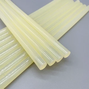 Yellowwish Hot Melt Glue Gun Silicone Bars Versatile for Bonding Foam Plastic Paper Metal Glass Wood Ceramic