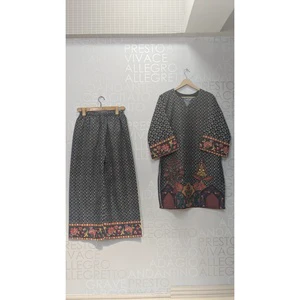 FUSION DIGITAL COORDS SET SL00247! Bohemian Style Three Quarter Sleeve Length Priced at 1749!