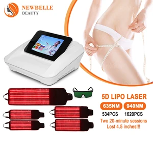 Red Light Therapy Fat Loss Slim Slimming Lipo Machine 980 Medical Led Belt Body Slimming Pain Relief 5d Contour Light Machine