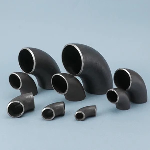 Factory Stainless Steel Pipe Fittings Elbows Butt Welding Polished Grinding Surface Treatment Hexagon Head for Industrial Use