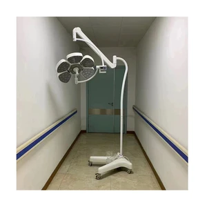 Portable Hospital Equipment Mobile Surgical LED Shadowless Lamp Electricity Powered For Operating Room Lighting