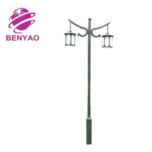 High Quality Metal Pole Antique Garden Lamp For Lighting
