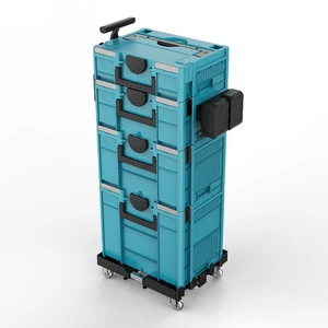 Professional Supplier Lightweight Plastic Toolbox for Easy Tool Organization Portable Use with OEM Customization