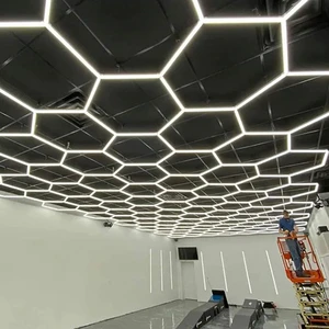 Custom Made LED Garage Light for Workshop Light Luz LED Hexagonal
