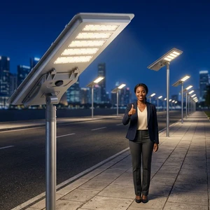 Customized LED Highway Solar Street Light 300W/400W/500W Waterproof IP65 Aluminum