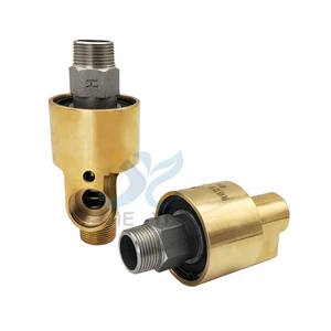 DN25 HD Series Stainless Steel Cast Rotor High Speed Water, Hydraulic Oil, and Air Rotary Union BSP Thread Connection RH