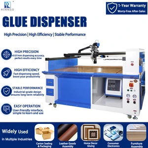 High Precision Desktop Electric Semi Automatic Rotation Ab Two Component Applicator Cold Hot Melt Cnc Glue Dispenser Machine