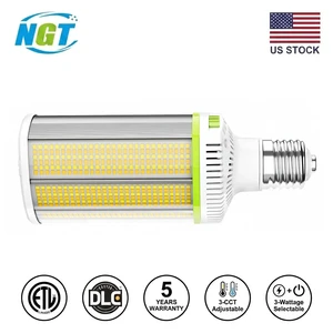 E39 Horizontal Lamp LED Corn Retrofit Fixture US Stock 80w 120w Outdoor Area Lighting Parking Lot Street LED Corn Bulb Light