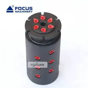 6 Channel Hydraulic Multiple Channel Swivel Joints High Pressure Air Oil Multi-Passages Rotary Unions