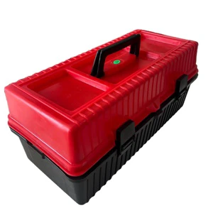 Durable Multi-Function Industrial-Grade Plastic Toolboxes with Lockable Lid and Custom Sizes