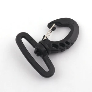 Plastic Swivel Snap Hooks Lobster Claw Clasp for Bag Belts Straps Keychain