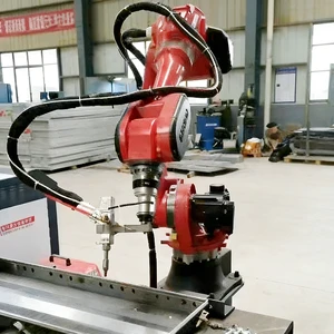 Borunte Advanced MIG Welding Robot Arm PLC Control Multi-Voltage (220V/110V/380V) IP54 Protection Industrial Uniform Welding