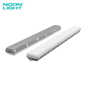 IP66 LED Tri Proof Light 4FT Waterproof Vapor Tight Fixture for Warehouse Factory Parking Lot and Tunnel Lighting