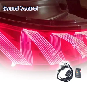 1W Car Interior Contour Outline Light Small Size Fiber Optic LED Light Source Engine