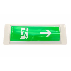 Kros Emergency Lamp Wall Or Recessed Ip42 120lm 1H Autonomy With Direction Indicators Led Light Source