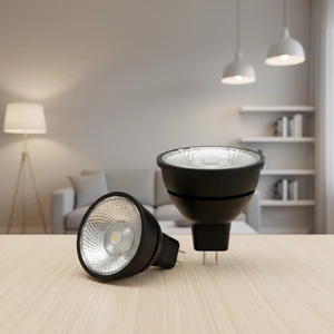 Modern LED Lamp Cup Non Flickering DALI PWM Dimmable Ceiling Spotlight MR16 6000K 5W 7W Luxury DC 12V Aluminum