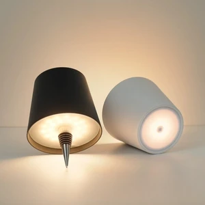 New 3 Color Rechargeable Wine Bottle Table Lights For Wedding Party Bars Restaurants Wireless Bottle Lamps