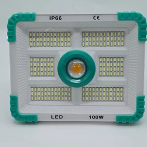 Super Bright LED Solar Floodlight for Garden Camping Emergency Household Outdoor Courtyard Night Market Mountain