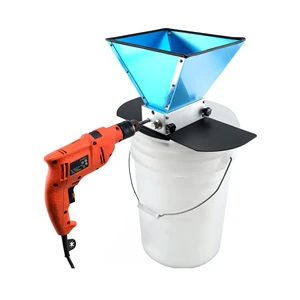 Lihe Round Corner Stainless Steel Malt Grinder BW01001-1M with Base for Home Brew Basic Model