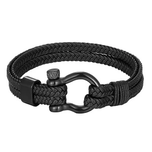 Adjustable Stainless Steel Bow Shackles for Custom Paracord Survival Bracelet Jewelry Findings & Components