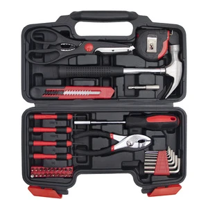 39 Piece Household Tool Kit with Multi-Function Maintenance Tools-Home Hardware Manual Combination Toolbox