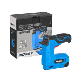 GS Certified 18V Industrial DIY Lithium Battery Nail Gun Steel Electric Nail Gun for Carpentry Home Use Concrete Nailer for Wood