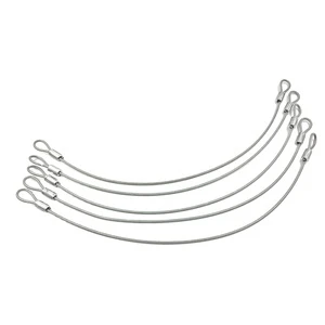7*7 Galvanized Steel Wire Rope Sling with Thimble for Lashing